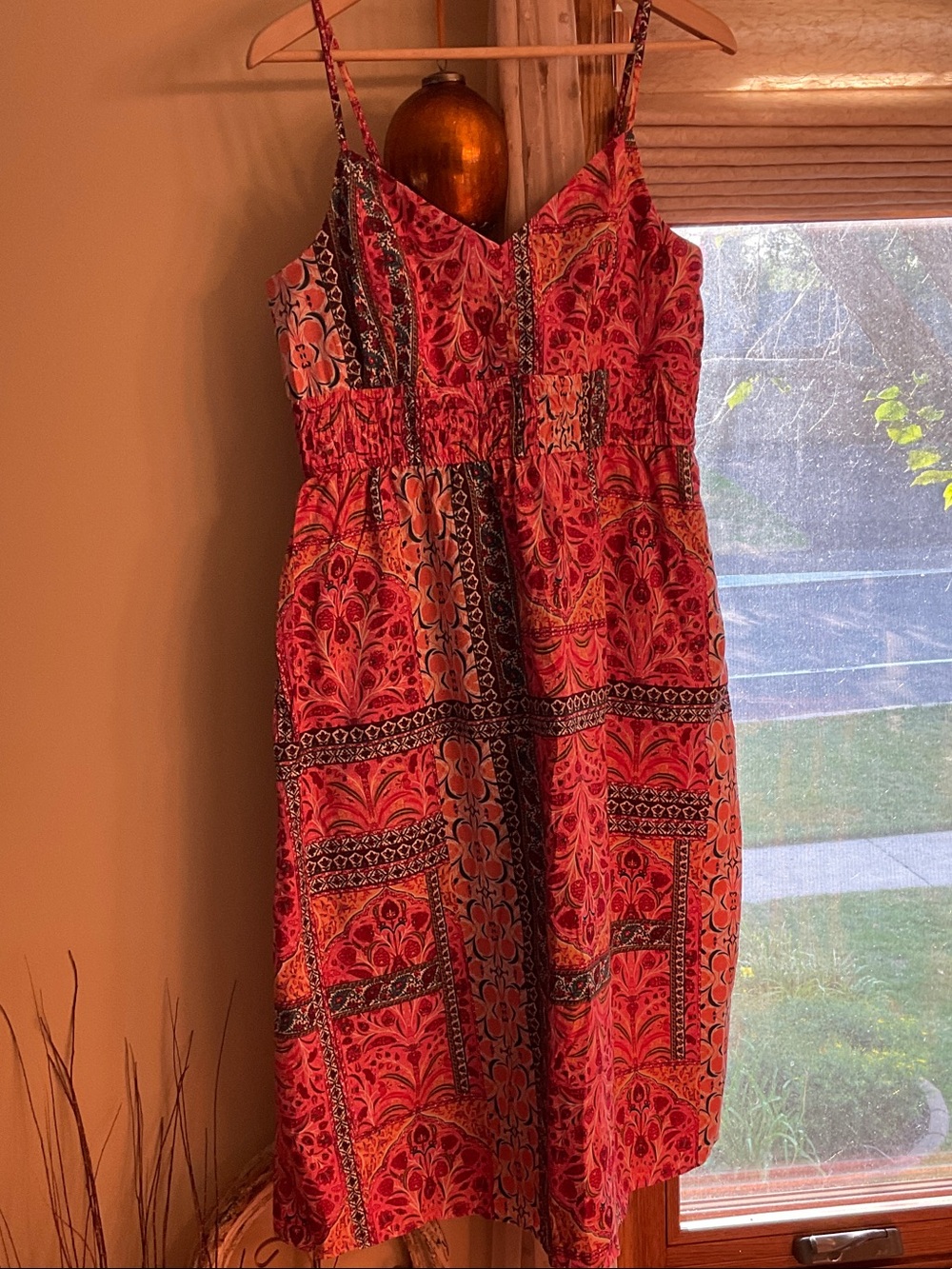 Old Navy Colorful Cotton Sun Dress Large